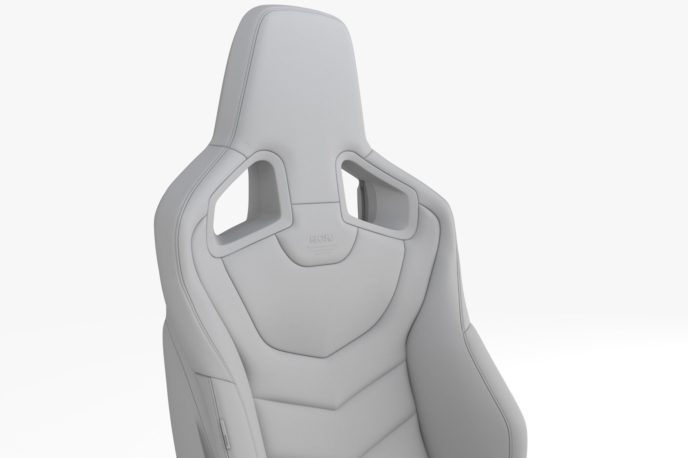 RECARO SPORTSTER GT 3d model Highpoly and Realtime version Low-poly 3D model_2