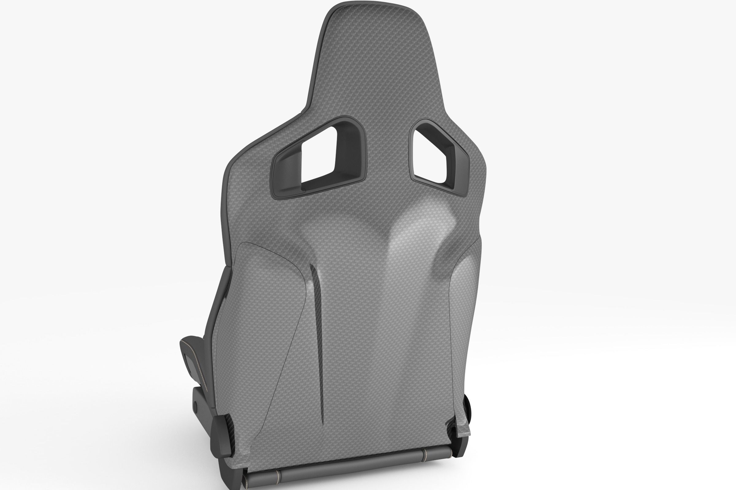 RECARO SPORTSTER GT 3d model Highpoly and Realtime version Low-poly 3D model_5