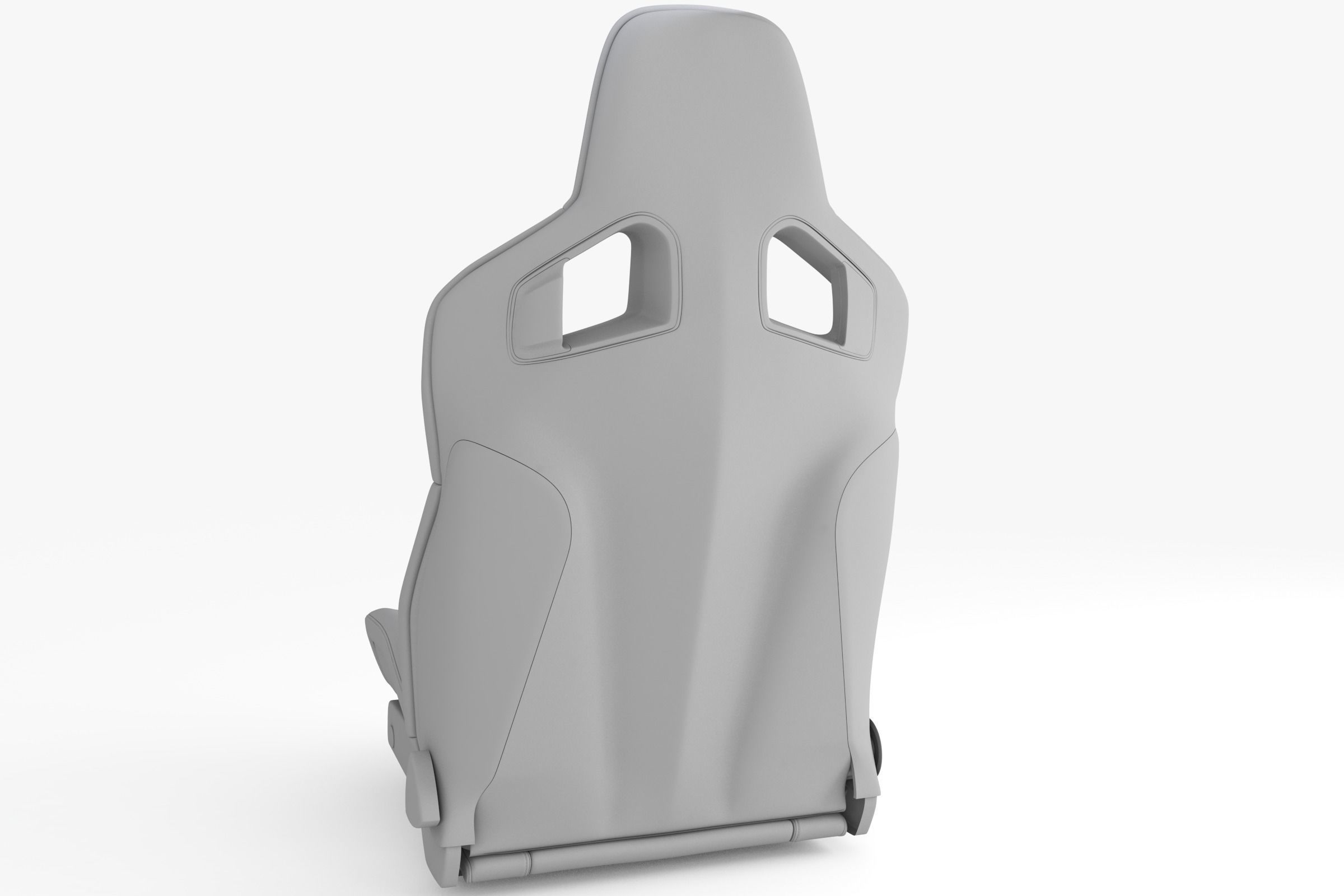 RECARO SPORTSTER GT 3d model Highpoly and Realtime version Low-poly 3D model_6