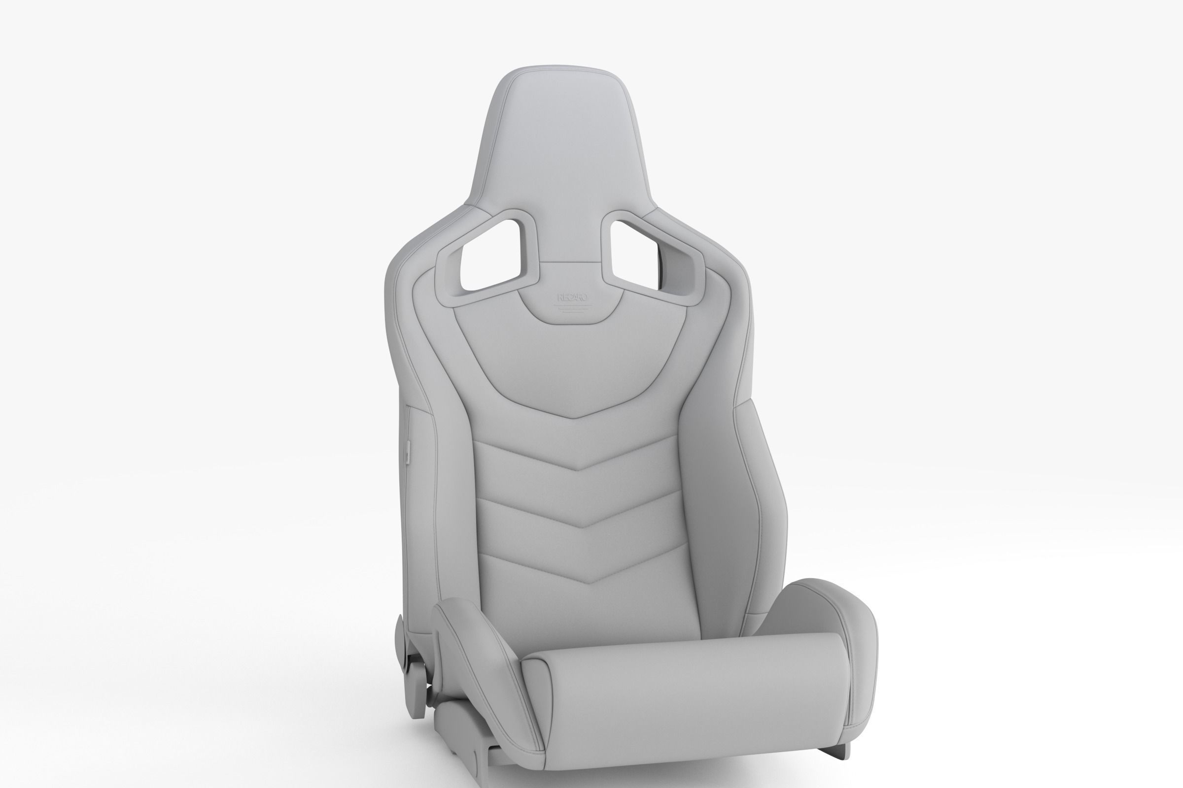RECARO SPORTSTER GT 3d model Highpoly and Realtime version Low-poly 3D model_4