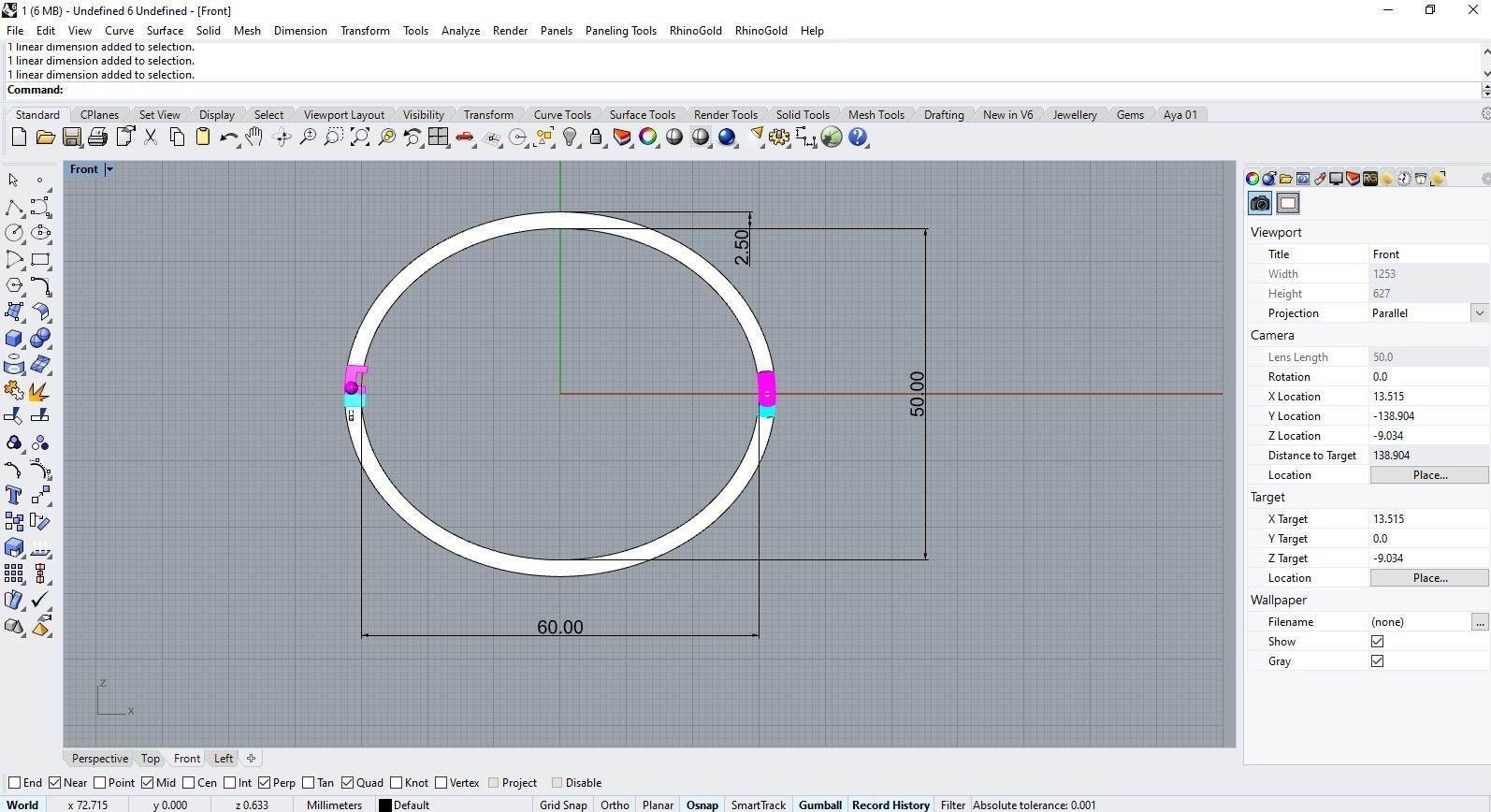 Hinge and lock bracelet 3D print model_14