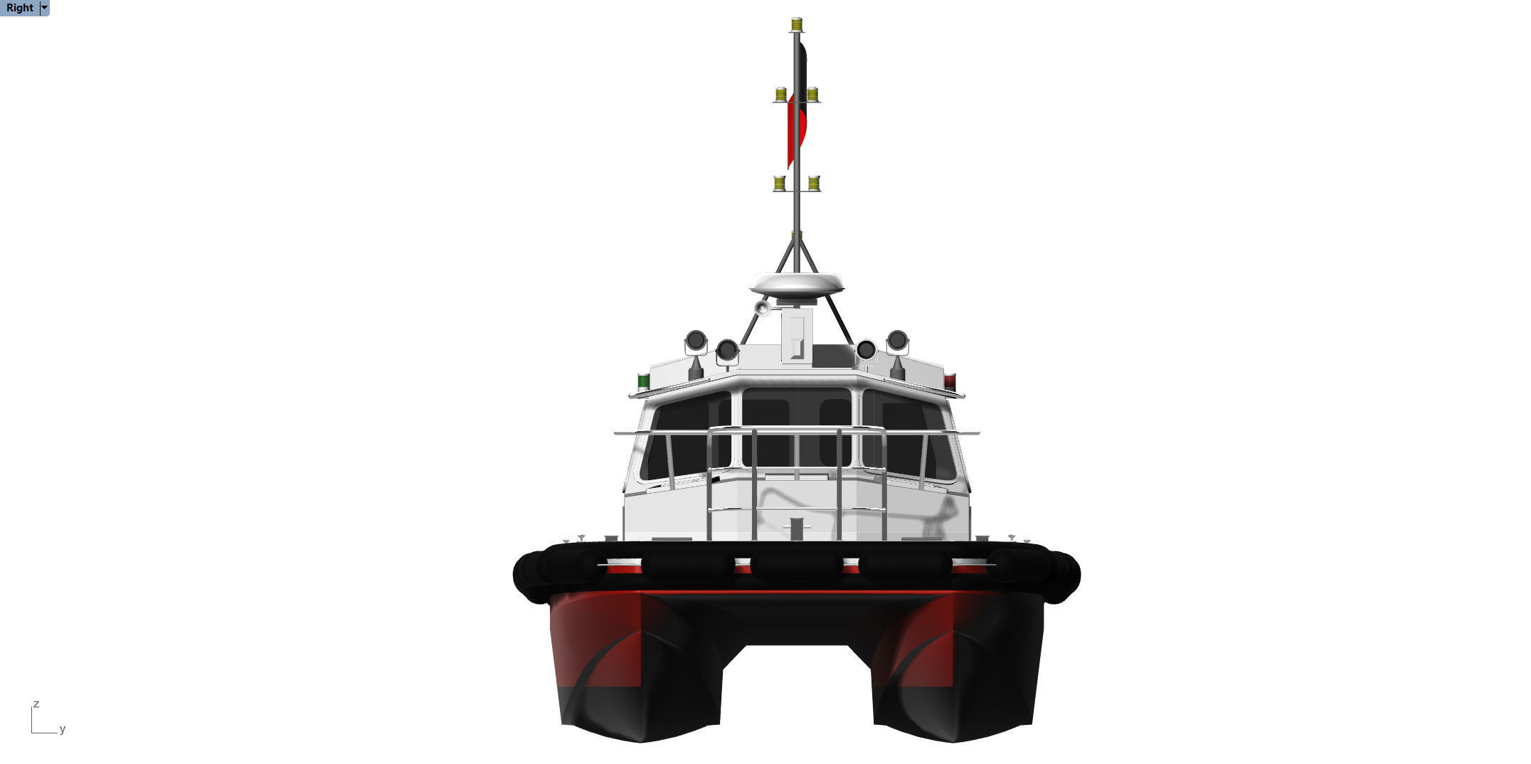 Patrol Boat 3D model_7