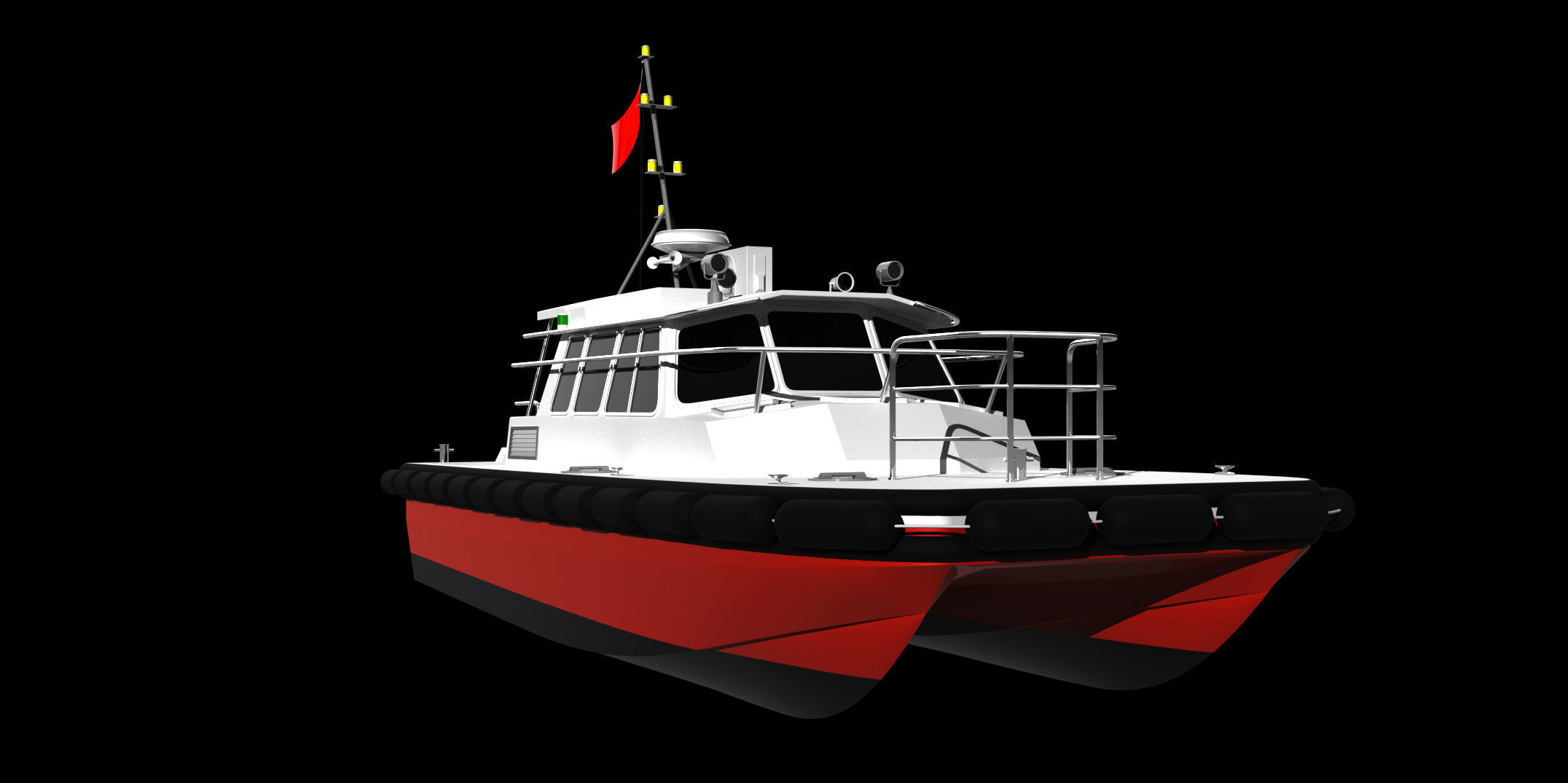 Patrol Boat 3D model_3