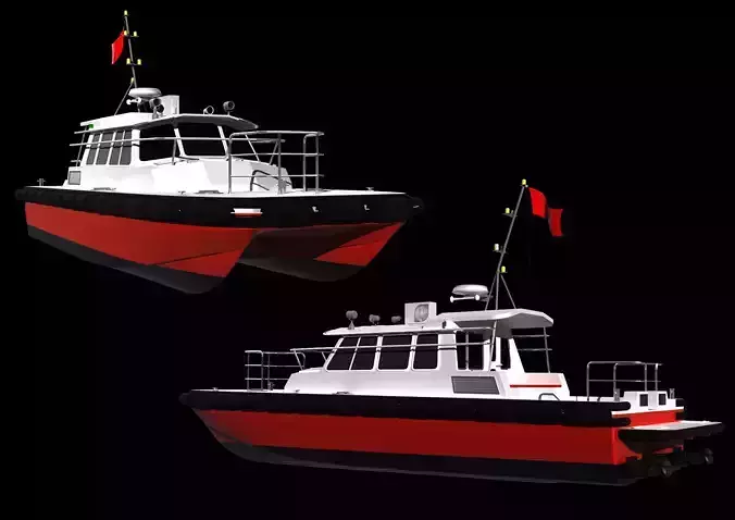 Patrol Boat 3D model