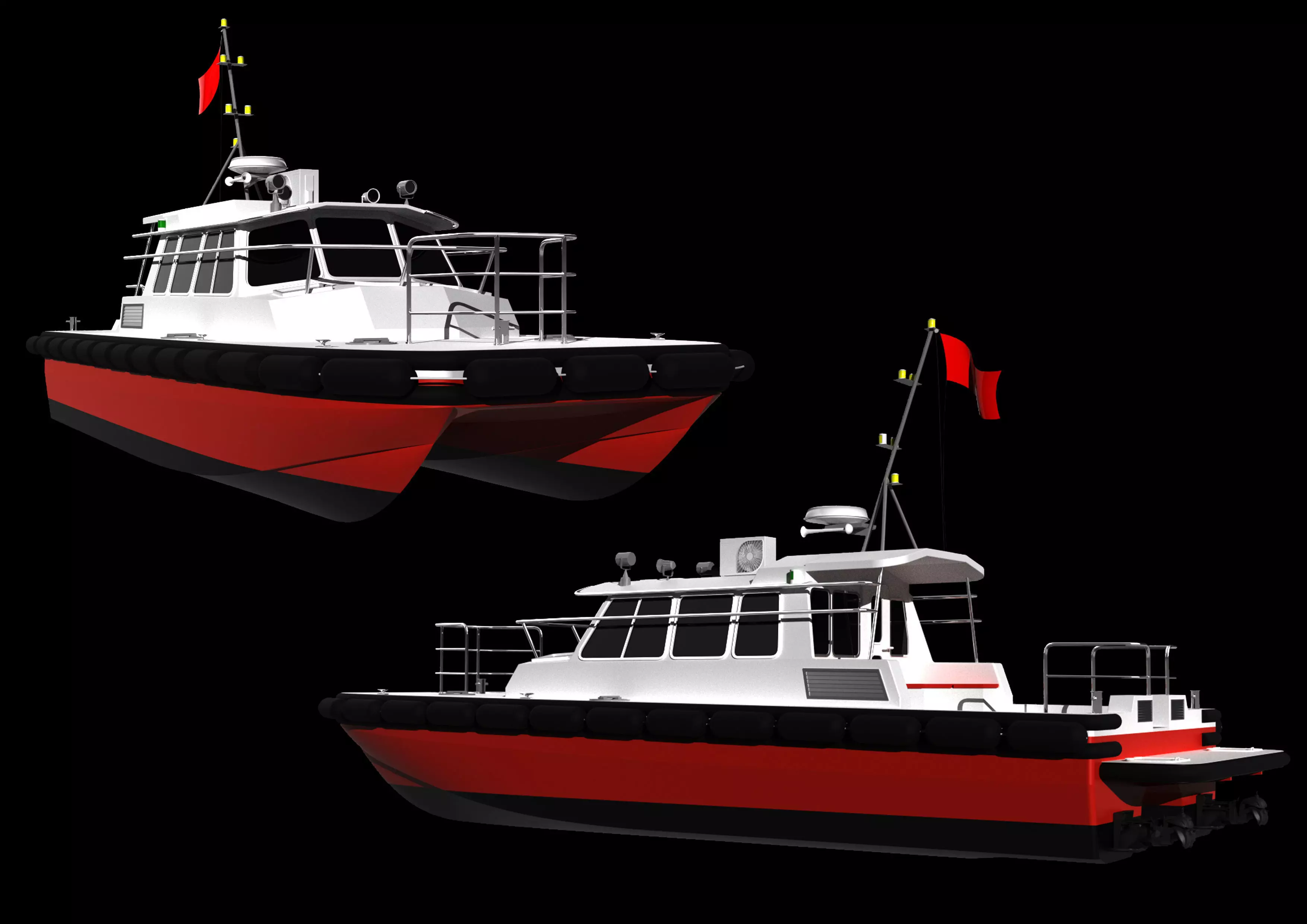 Patrol Boat 3D model_0