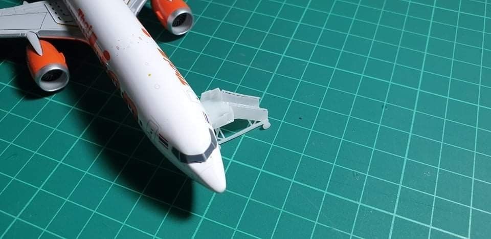 Boeing 737 boarding step 3D print model_2
