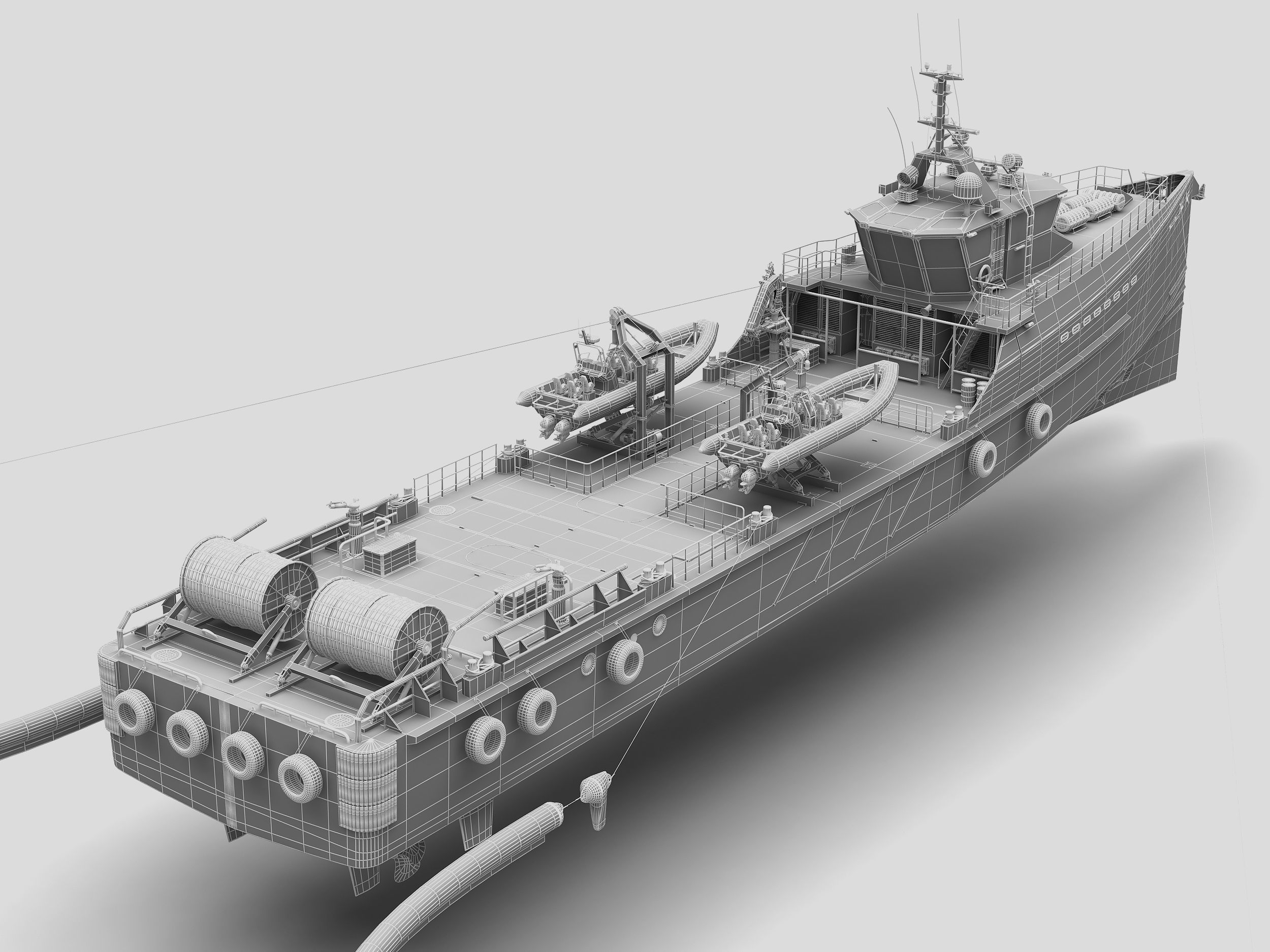 FAST EMERGENCY RESPONSE VESSEL 3D model_2