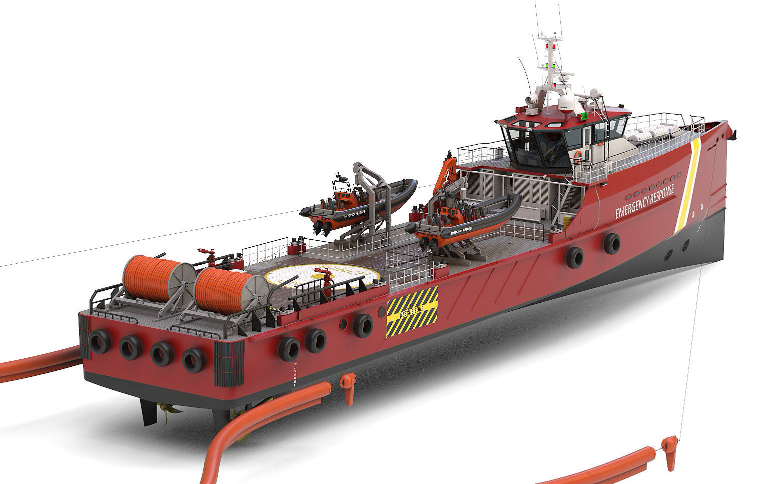 FAST EMERGENCY RESPONSE VESSEL 3D model_1