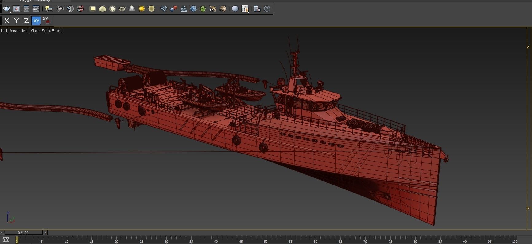 FAST EMERGENCY RESPONSE VESSEL 3D model_9