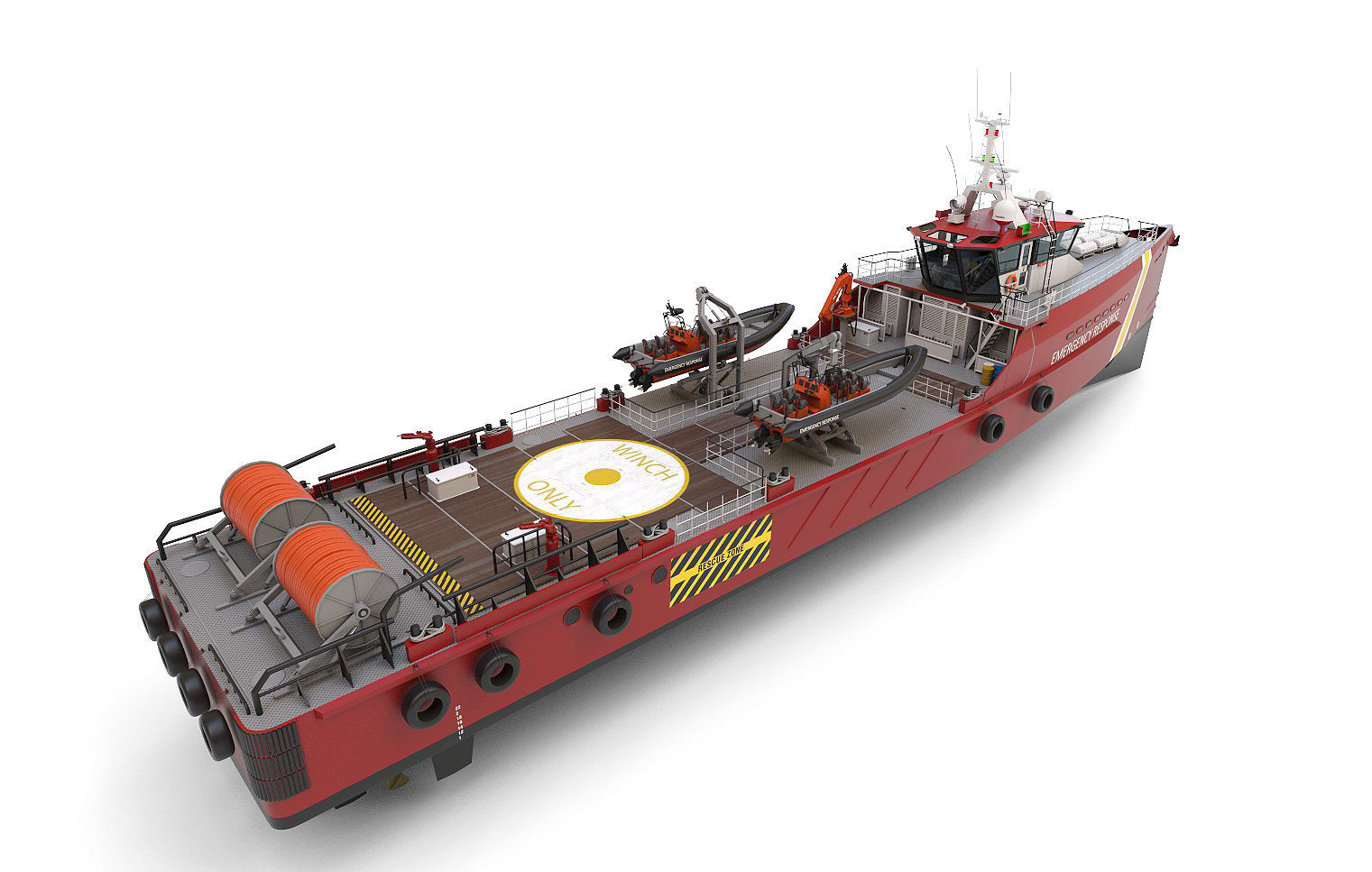 FAST EMERGENCY RESPONSE VESSEL 3D model_7