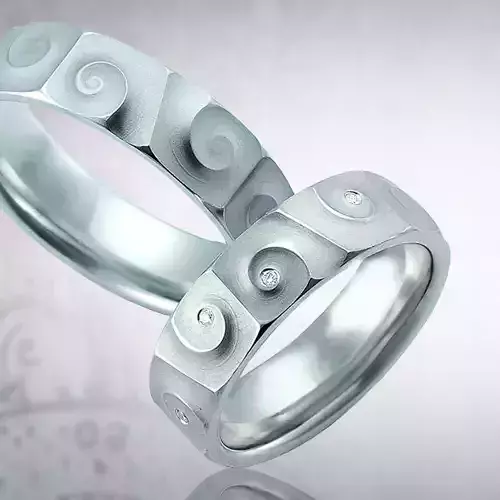 Wedding rings 095