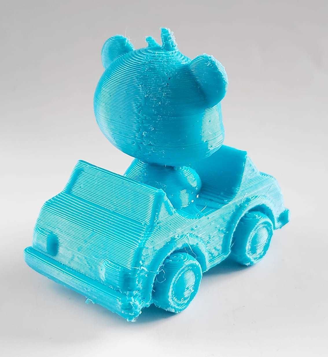 Bear Car 3D print model_9