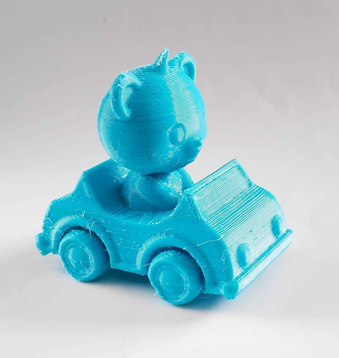 Bear Car 3D print model_5