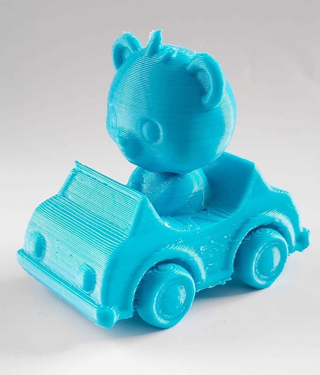 Bear Car 3D print model_8