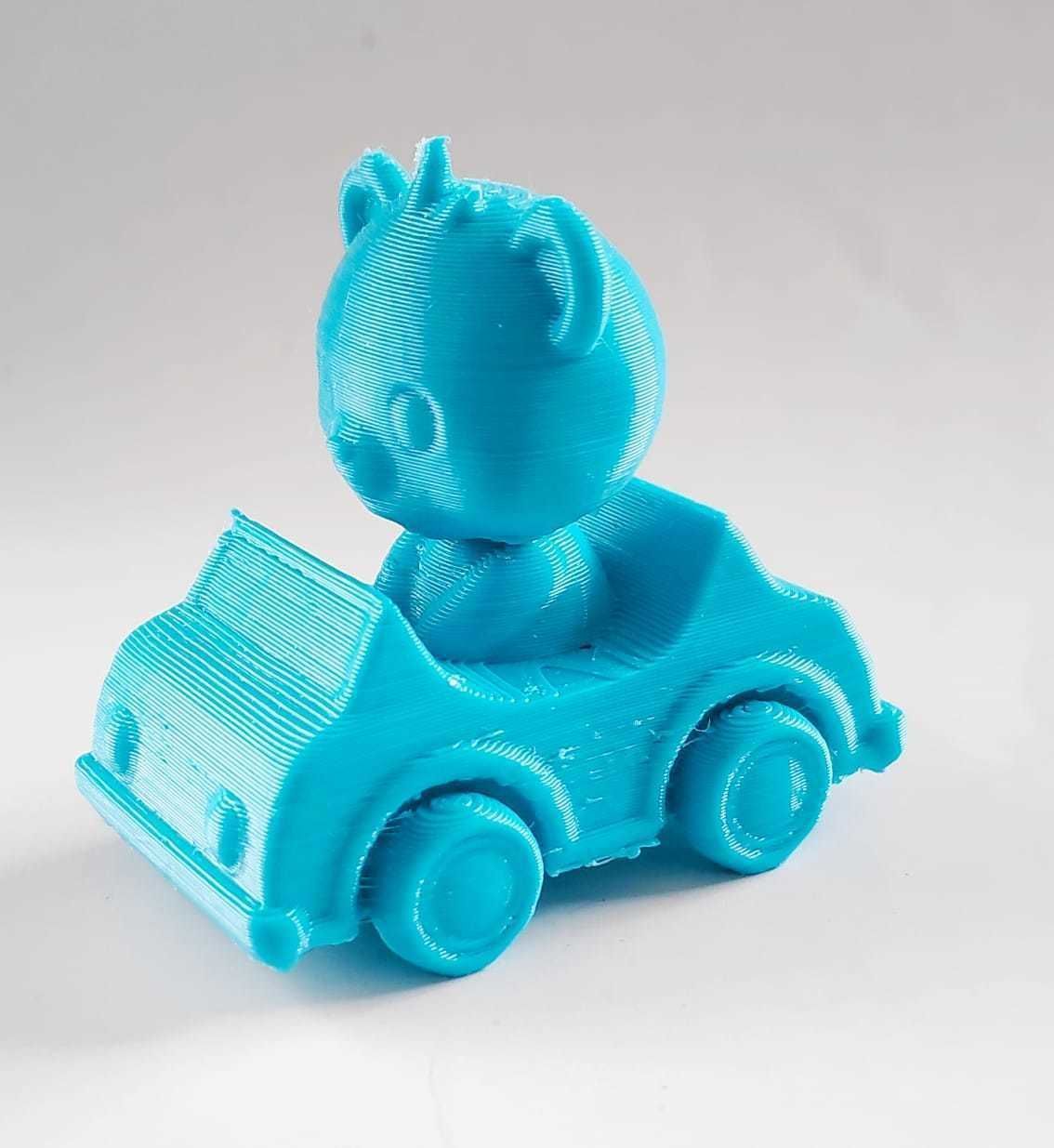 Bear Car 3D print model_6