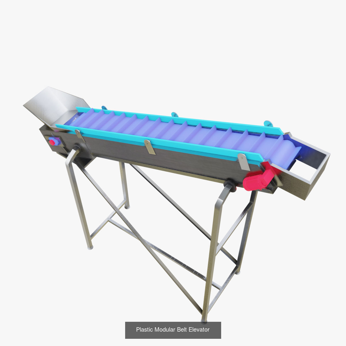 Conveyor belts for fruit and vegetables 3D Model Collection_10