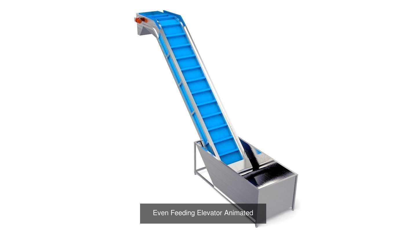 Conveyor belts for fruit and vegetables 3D Model Collection_1