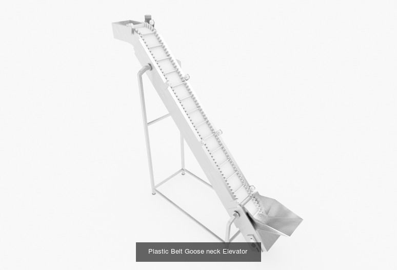 Conveyor belts for fruit and vegetables 3D Model Collection_7