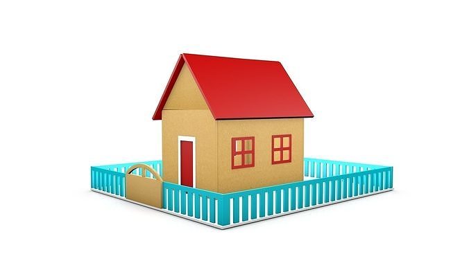 Mini Cardboard house - 3D Diy house for craft idea 3D model