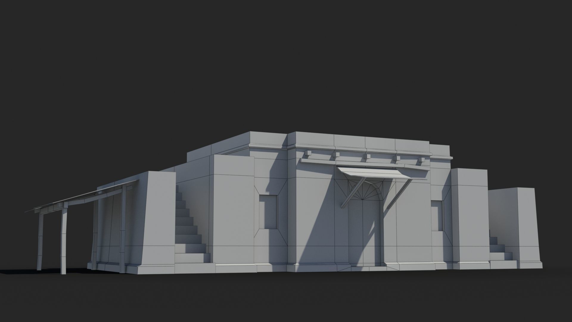 Arab xx13 Low-poly 3D model_6