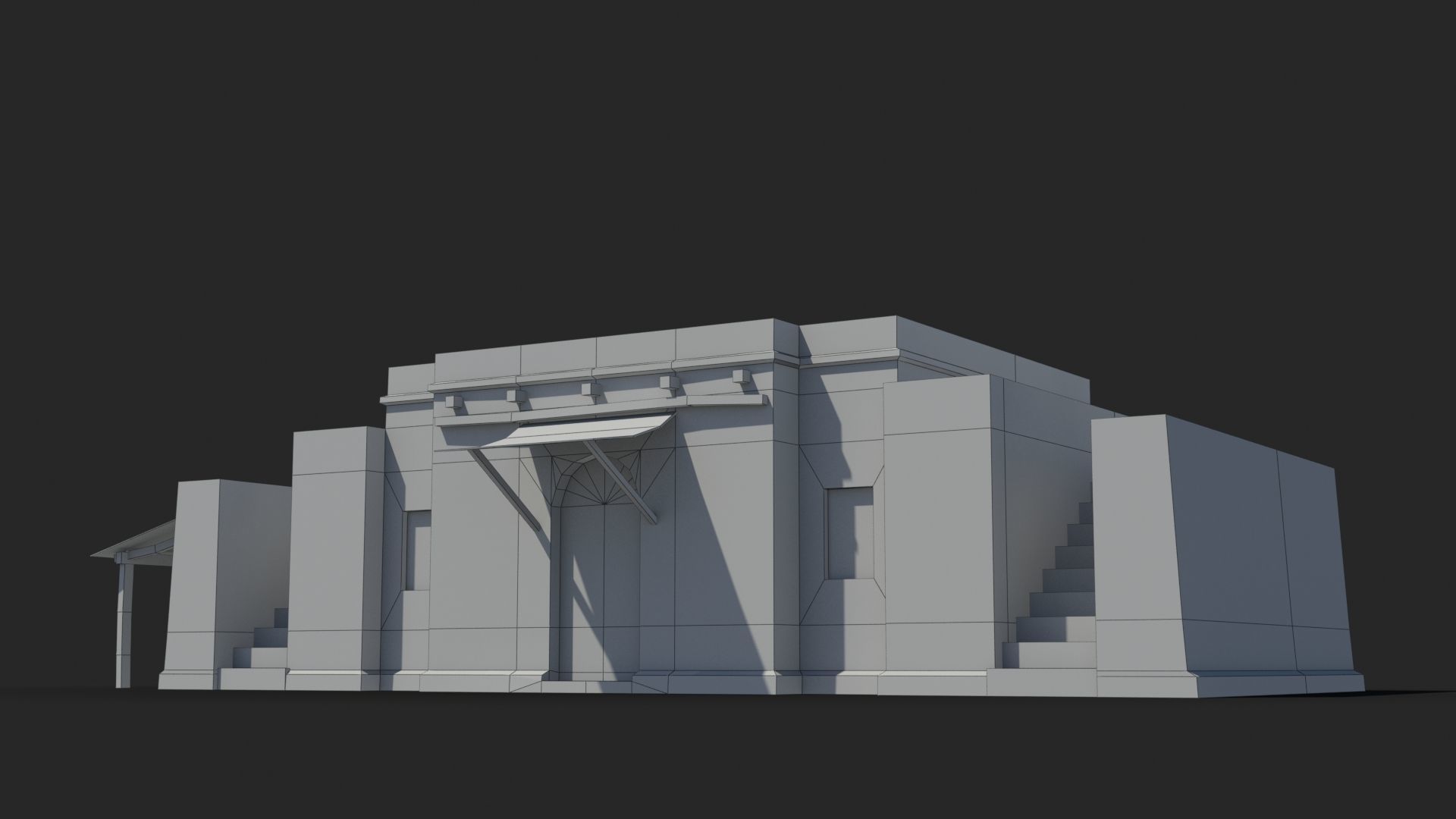 Arab xx13 Low-poly 3D model_8