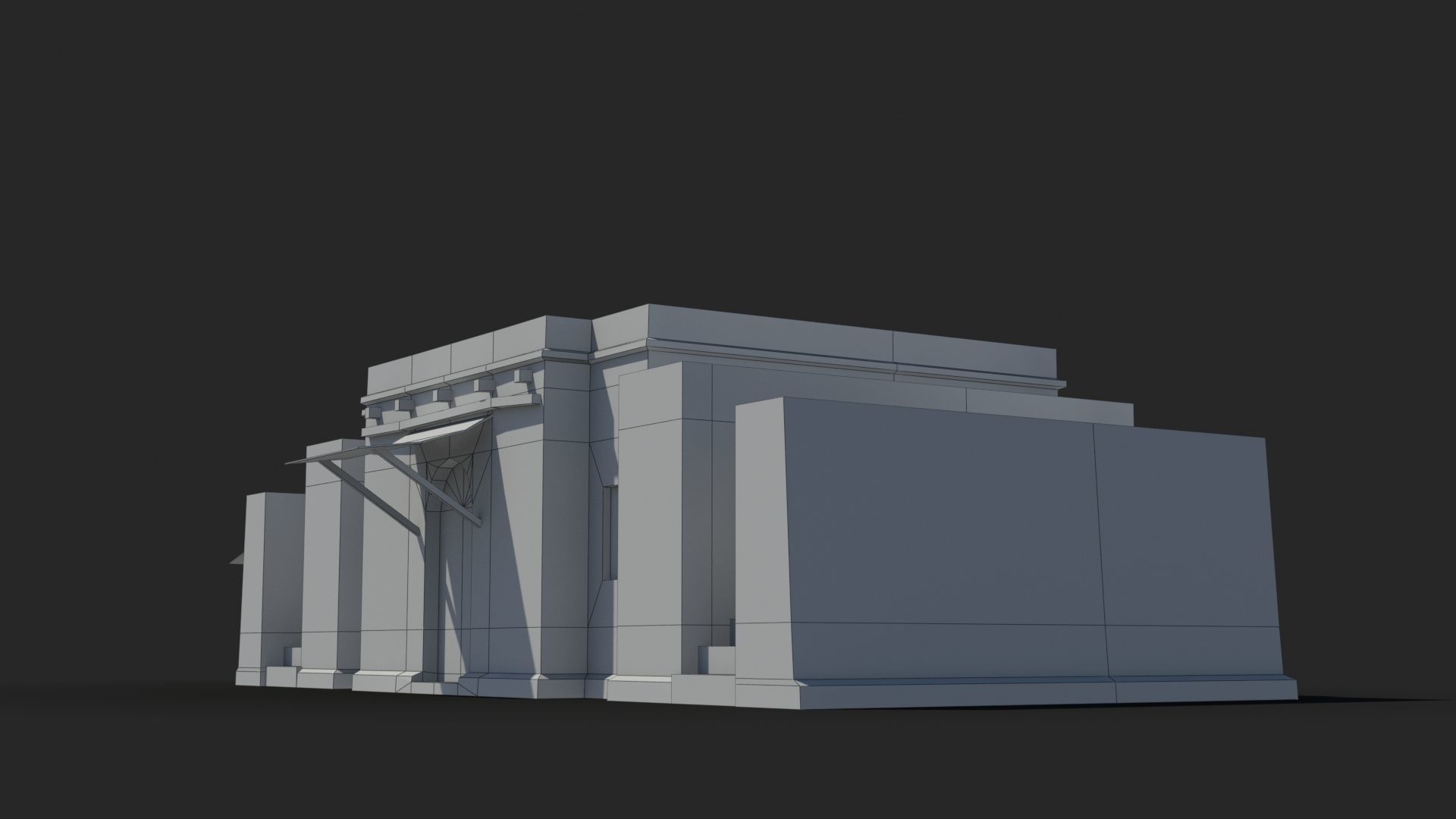 Arab xx13 Low-poly 3D model_9