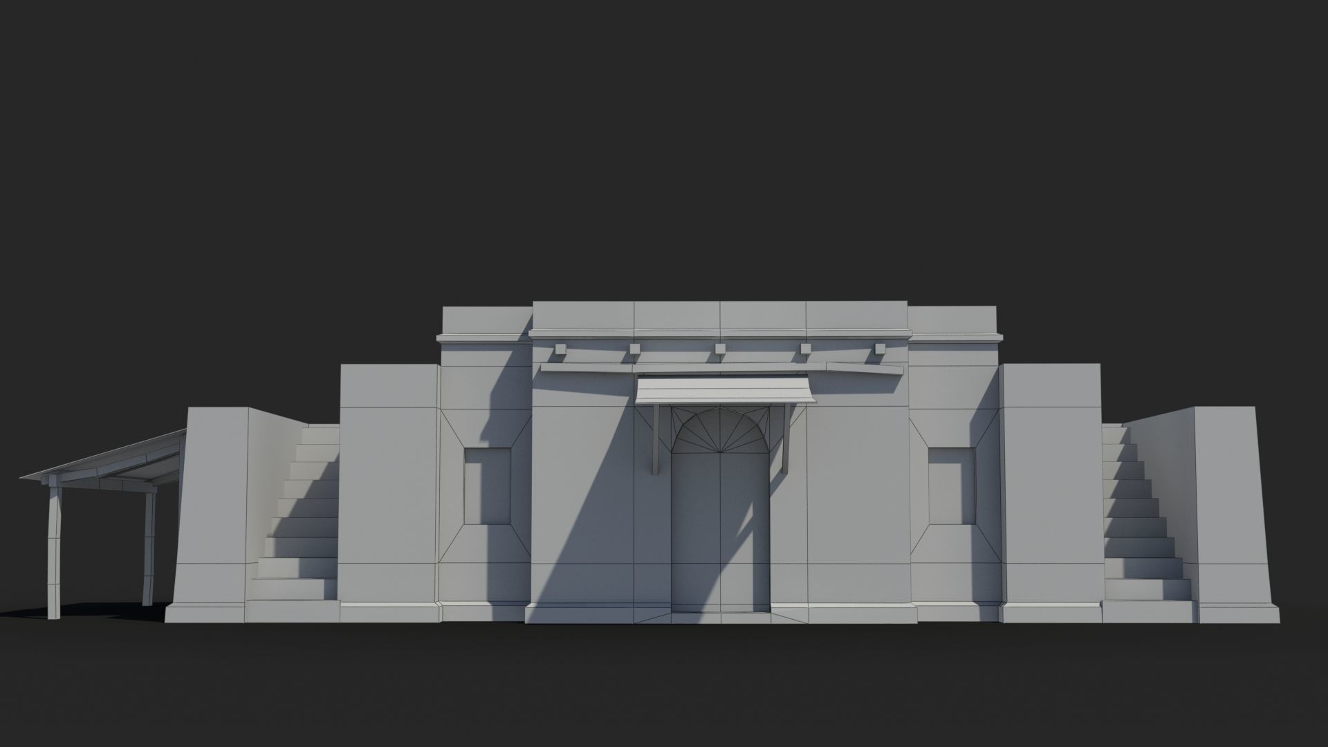 Arab xx13 Low-poly 3D model_7