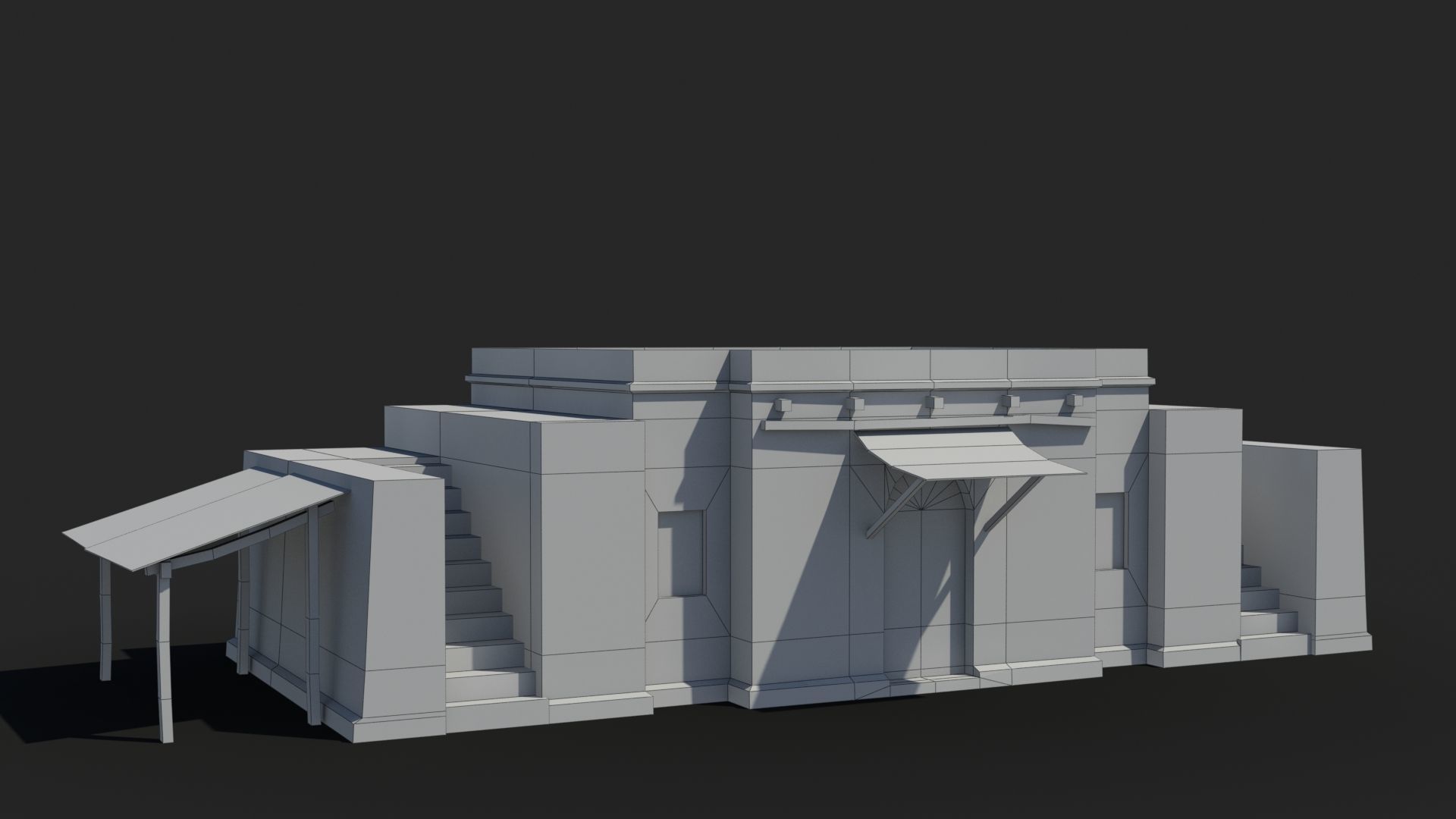 Arab xx13 Low-poly 3D model_11