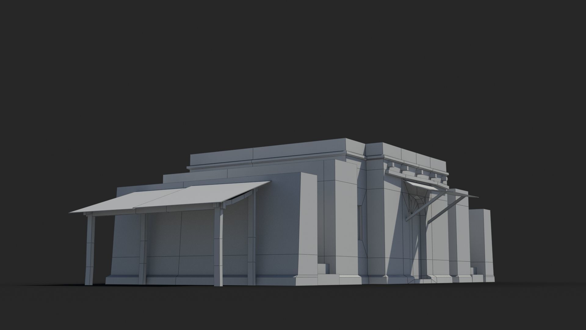 Arab xx13 Low-poly 3D model_10