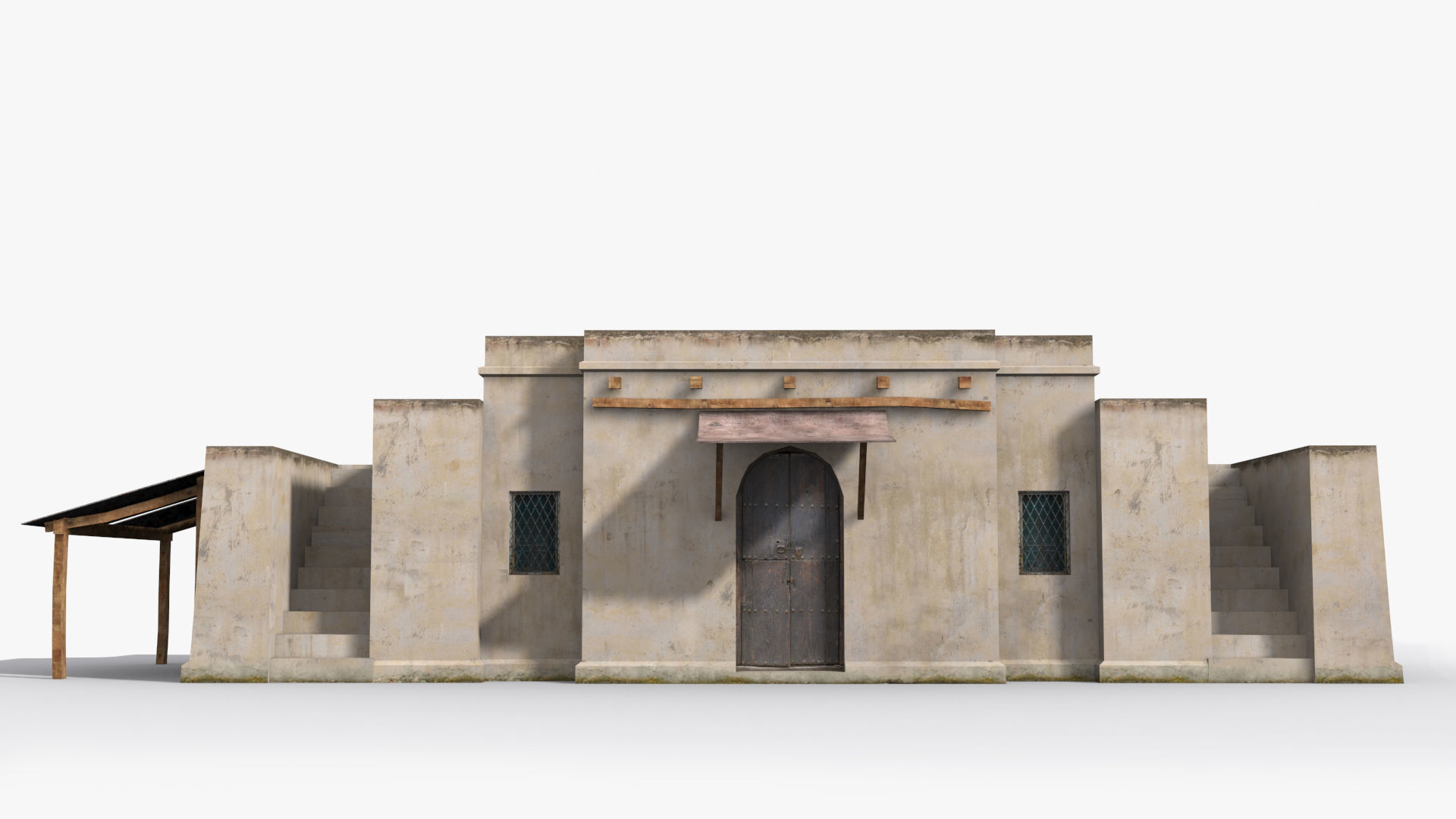 Arab xx13 Low-poly 3D model_1