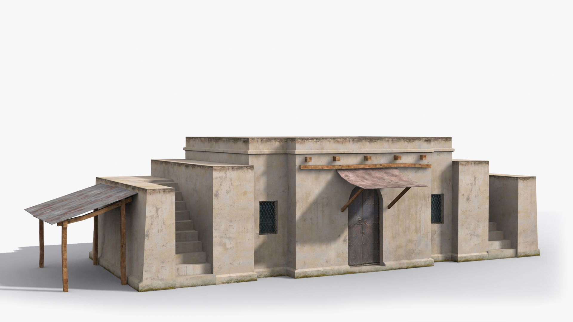 Arab xx13 Low-poly 3D model_5