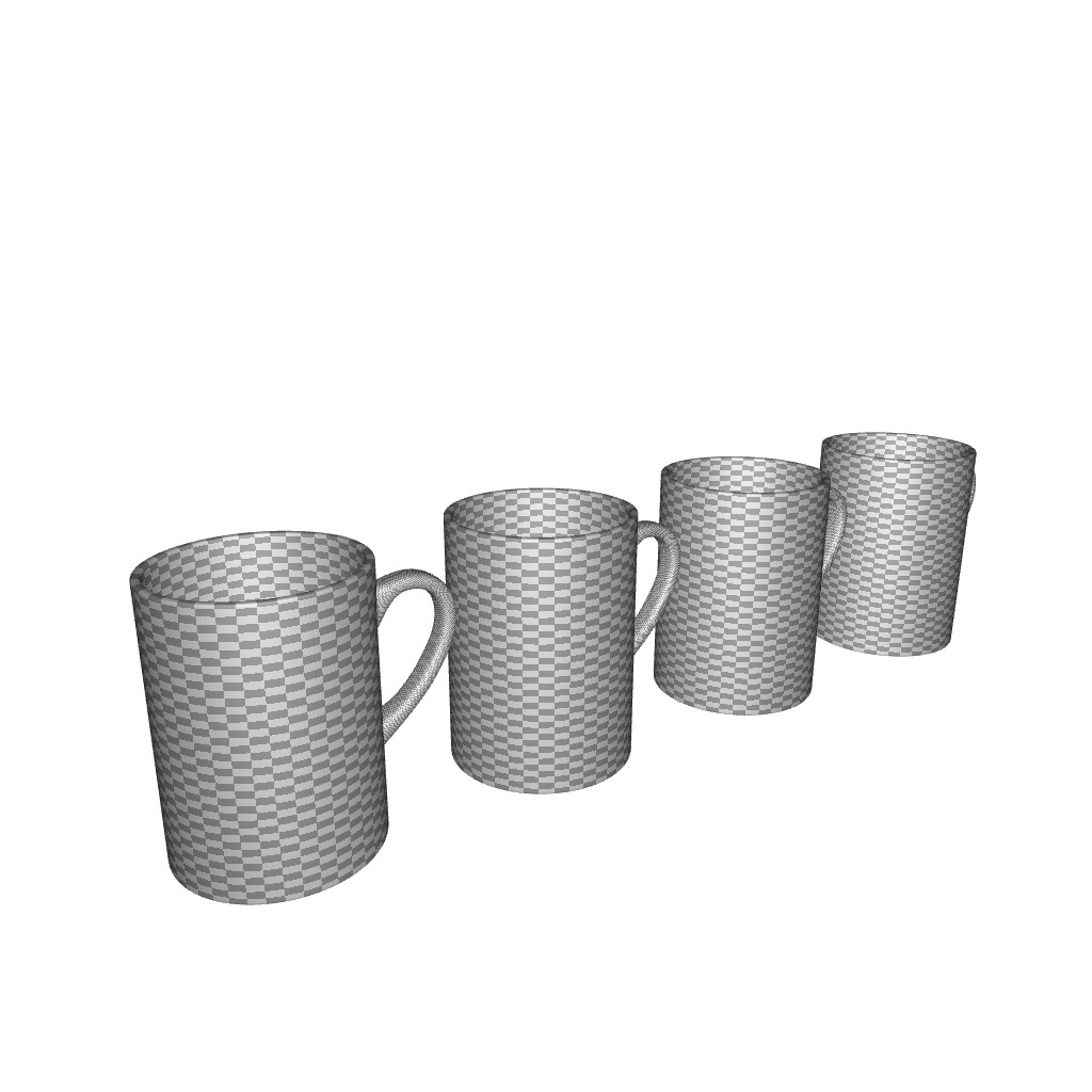 Lockhart Coffee Mug Set 3D model_2