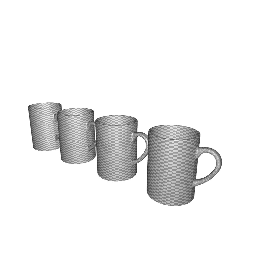 Lockhart Coffee Mug Set 3D model_5