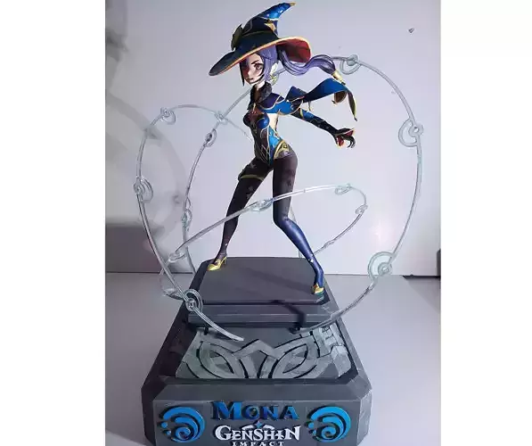 genshin Impact - Mona Megistus - light version