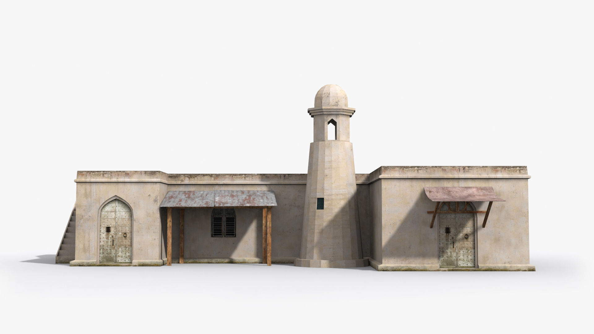 Arab xx14 Low-poly 3D model_1