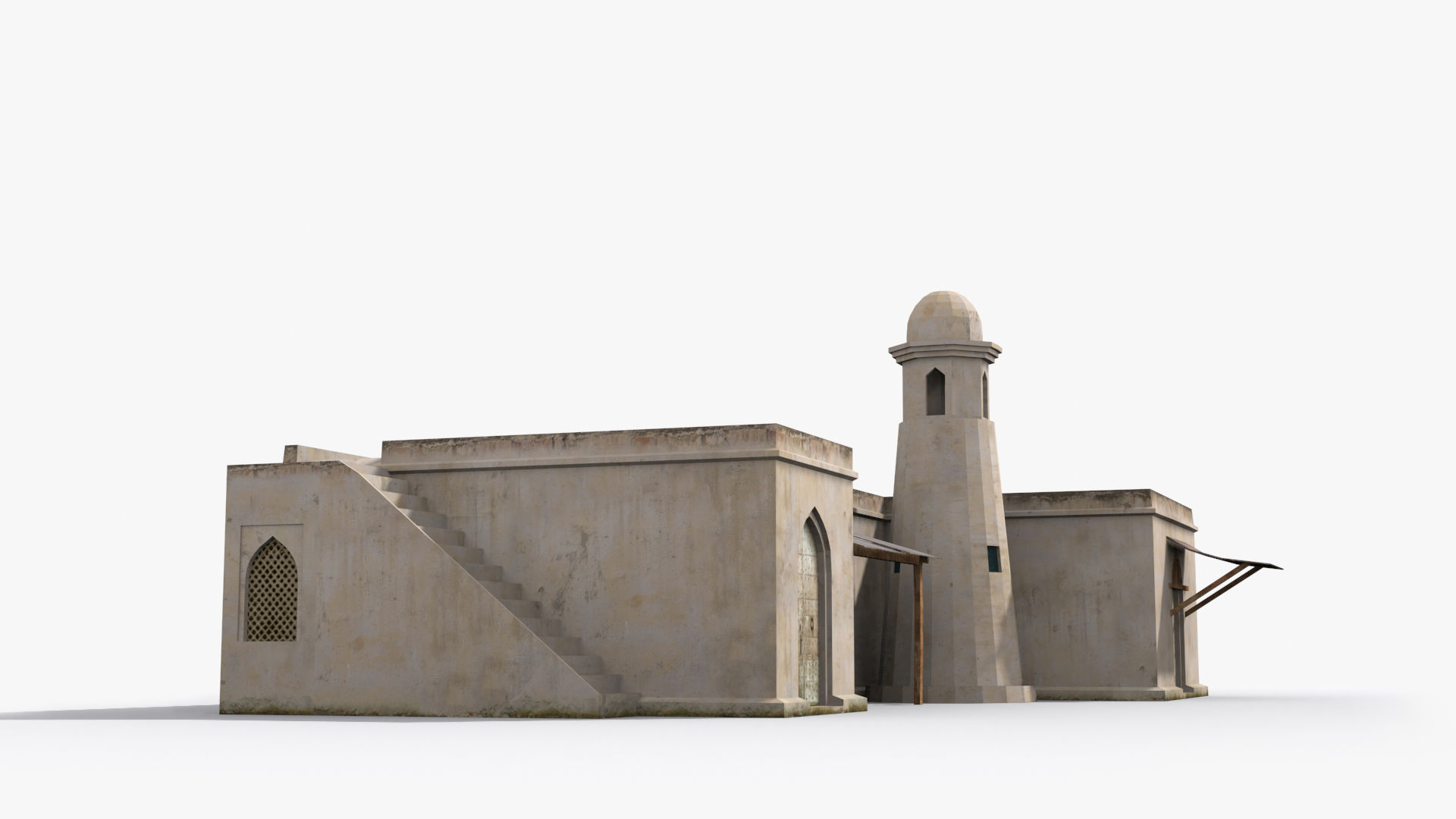 Arab xx14 Low-poly 3D model_4