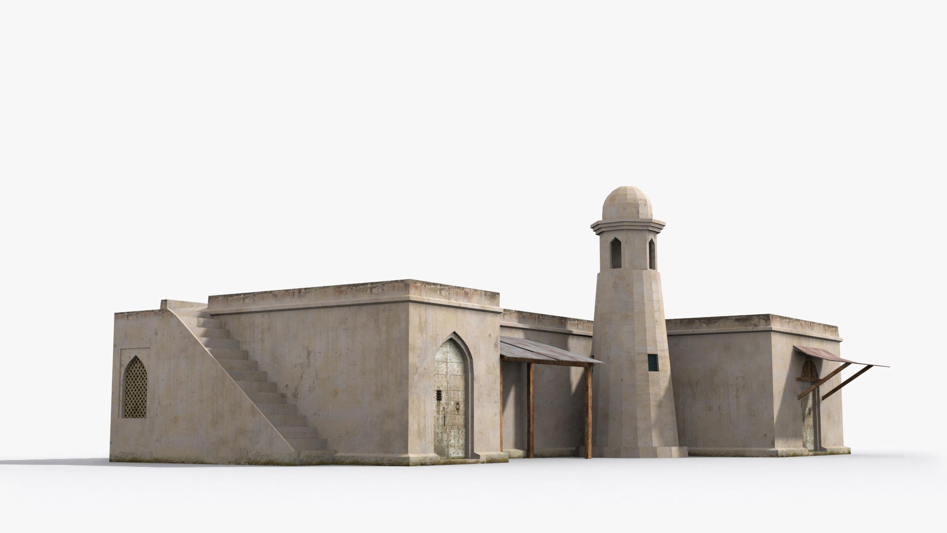Arab xx14 Low-poly 3D model_3