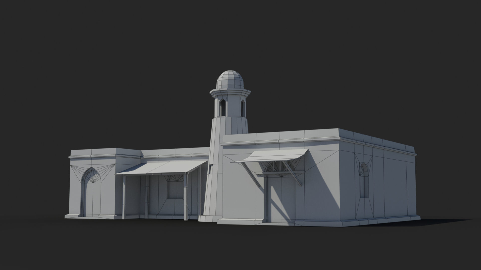 Arab xx14 Low-poly 3D model_7