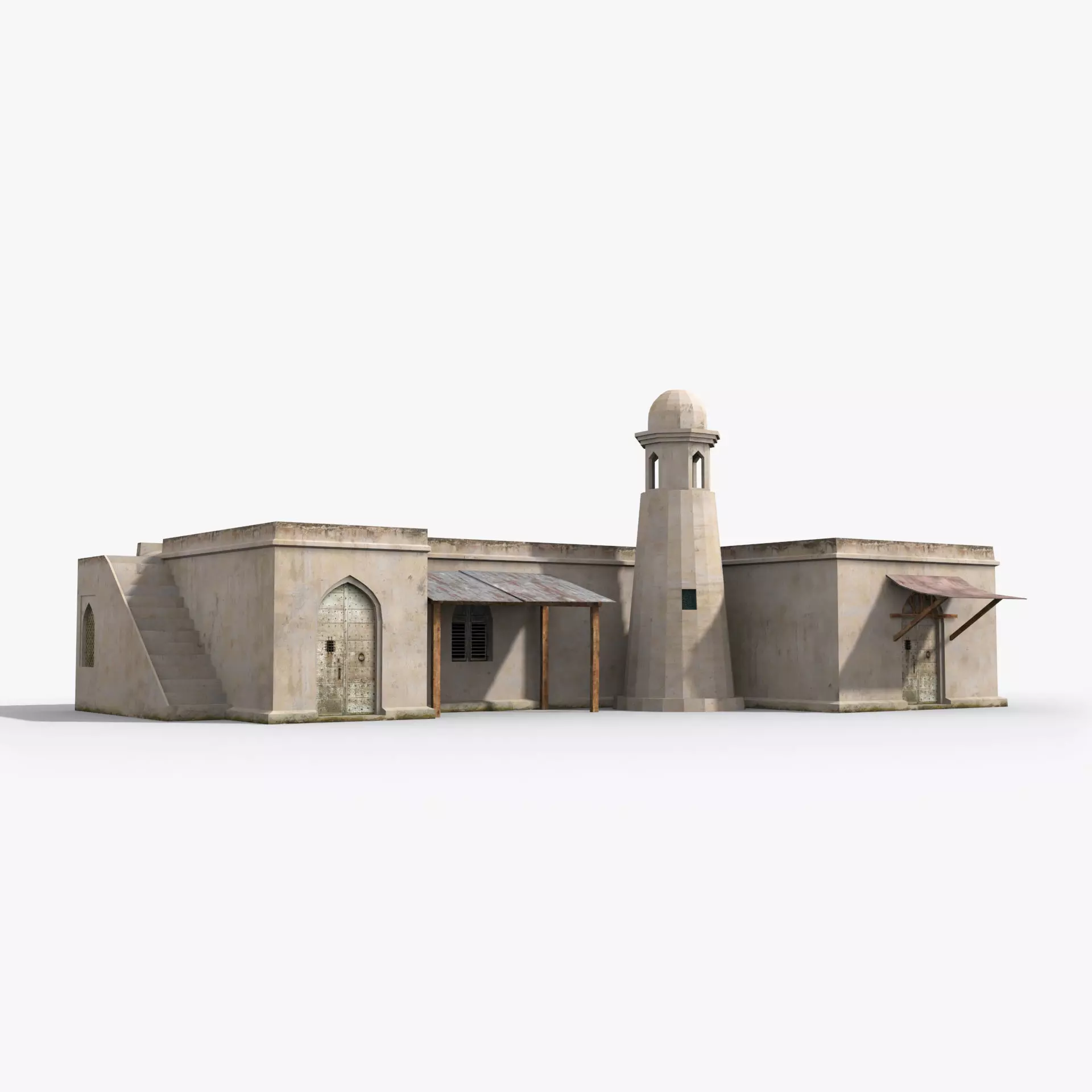 Arab xx14 Low-poly 3D model_0