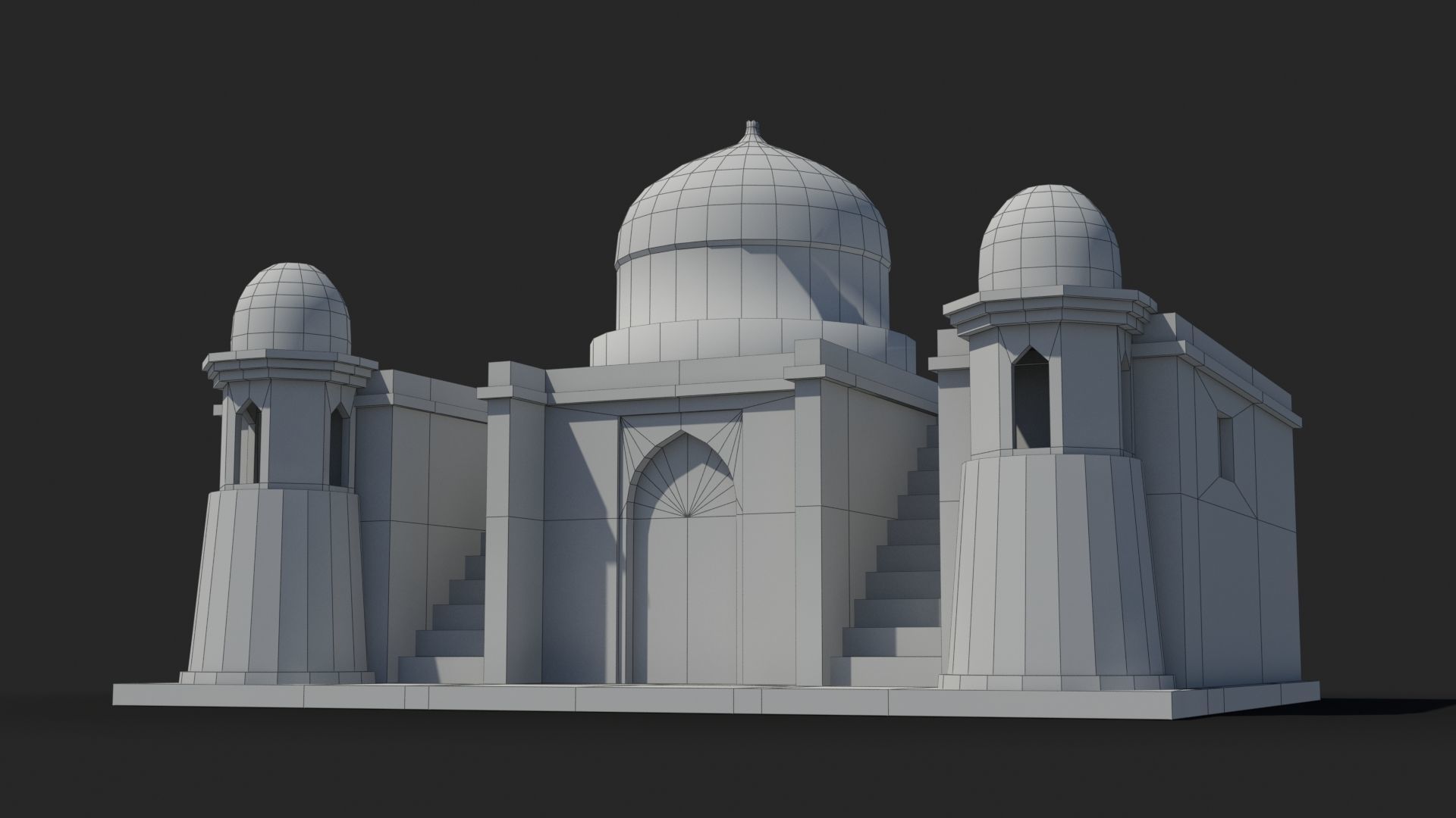 Arab xx15 Low-poly 3D model_7