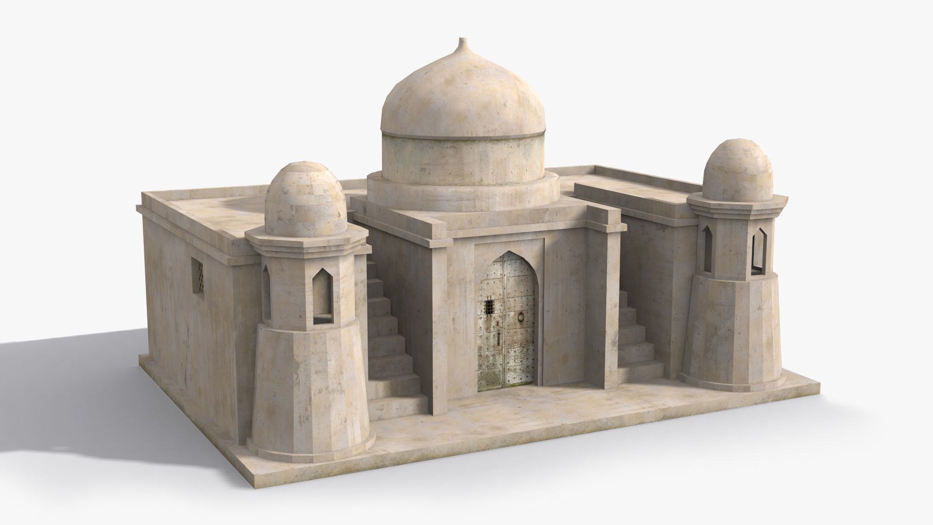 Arab xx15 Low-poly 3D model_4