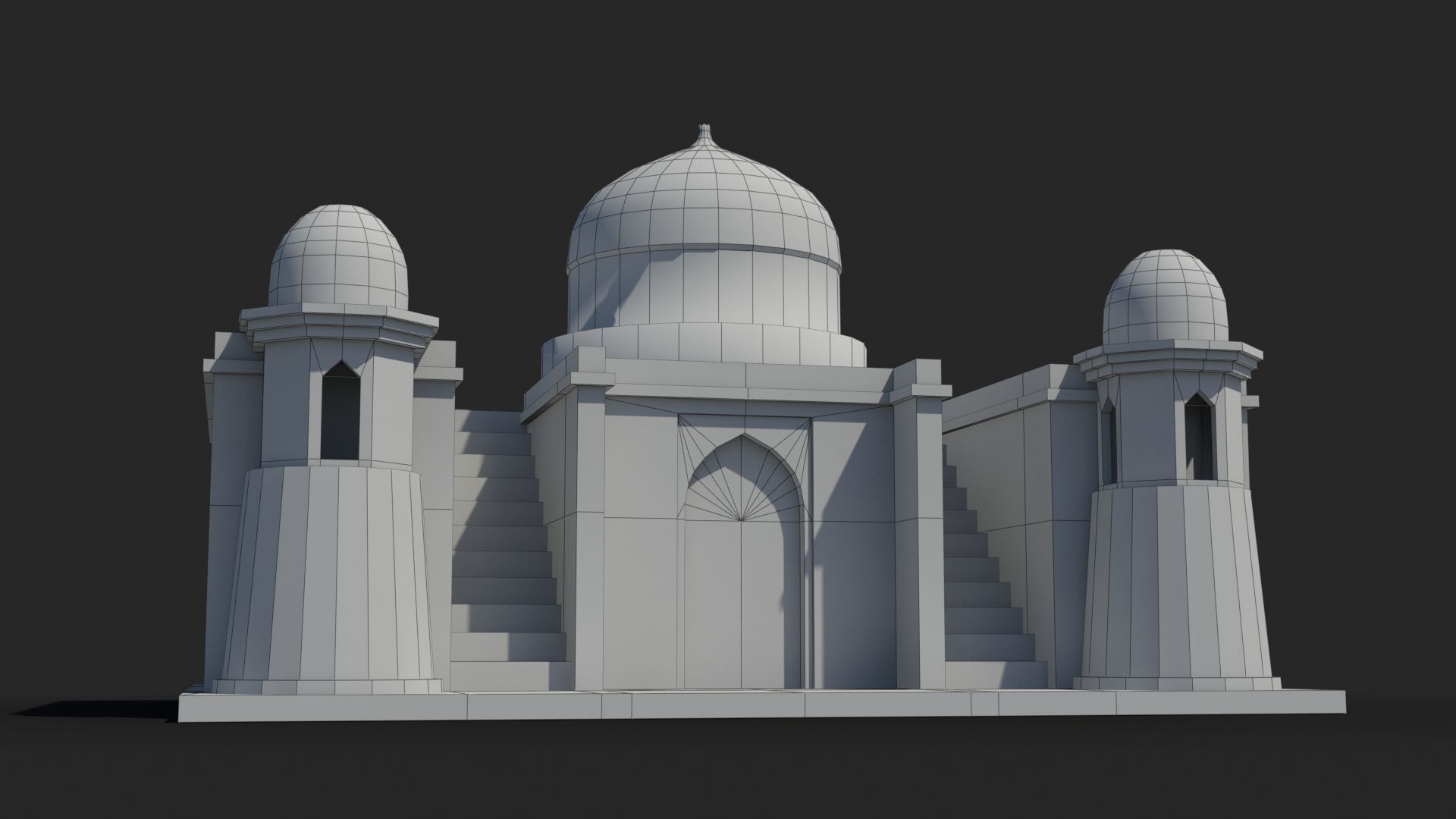 Arab xx15 Low-poly 3D model_5