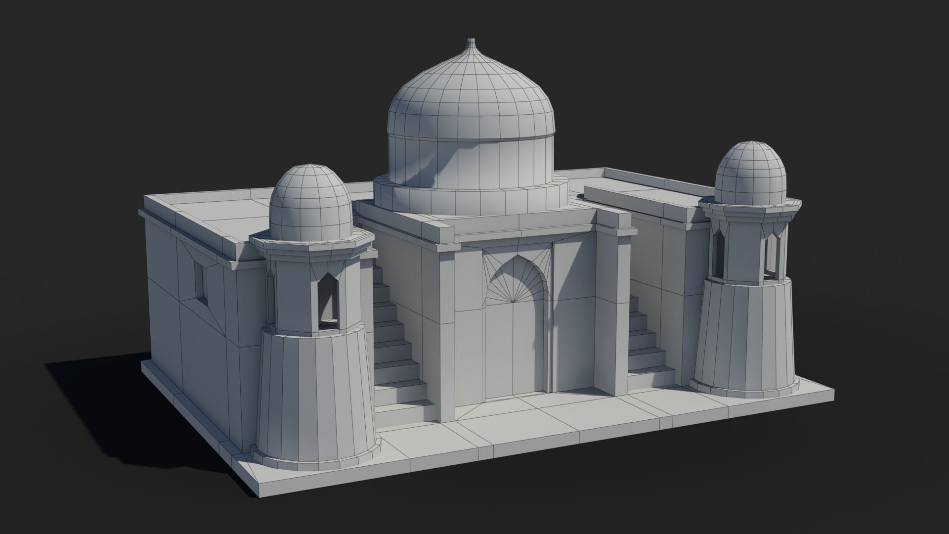 Arab xx15 Low-poly 3D model_9