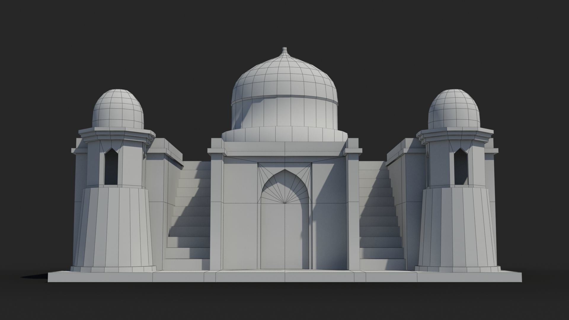 Arab xx15 Low-poly 3D model_6