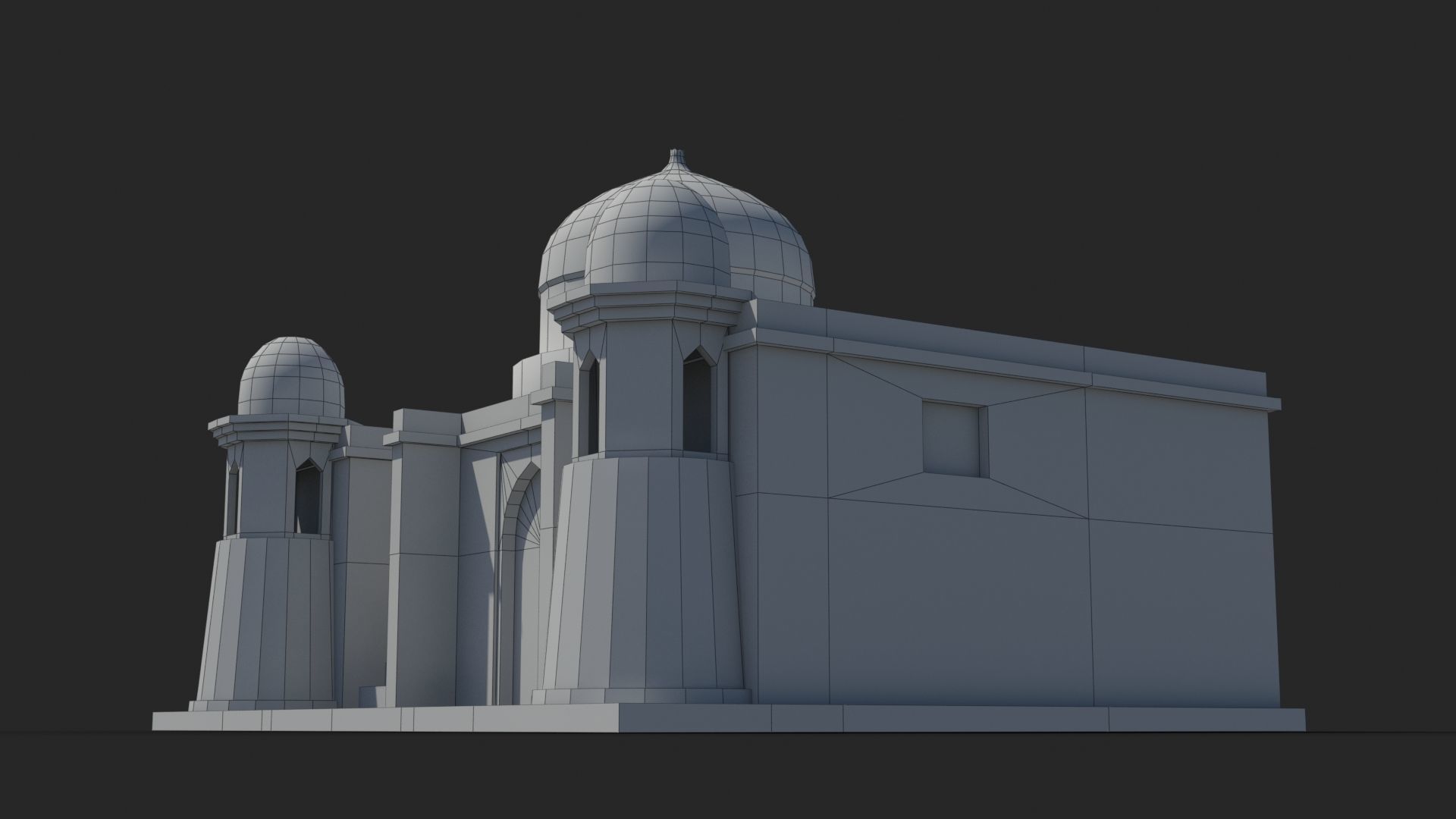 Arab xx15 Low-poly 3D model_8