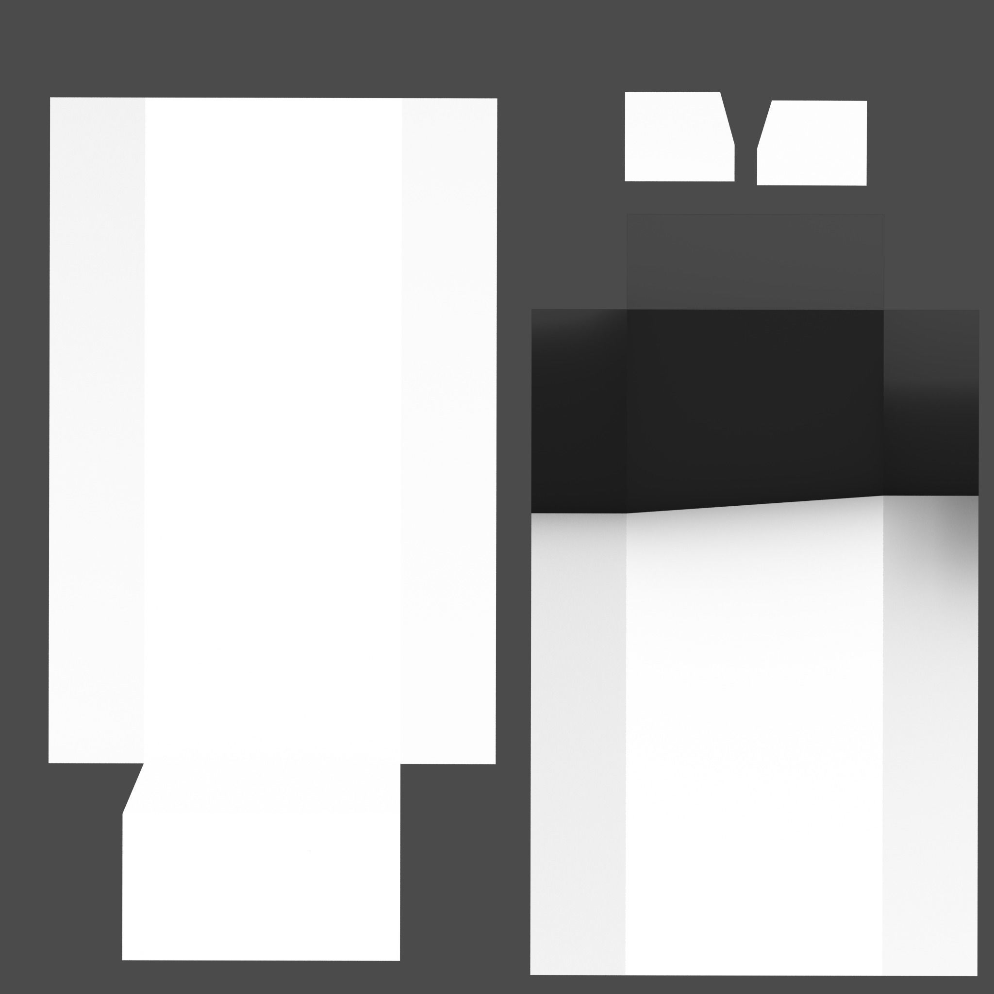 UPM45 Gun Low-poly 3D model_8