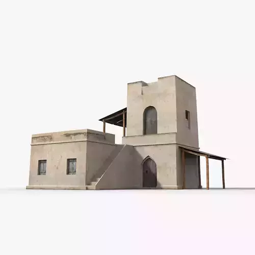 Arab xx16 Low-poly 3D model