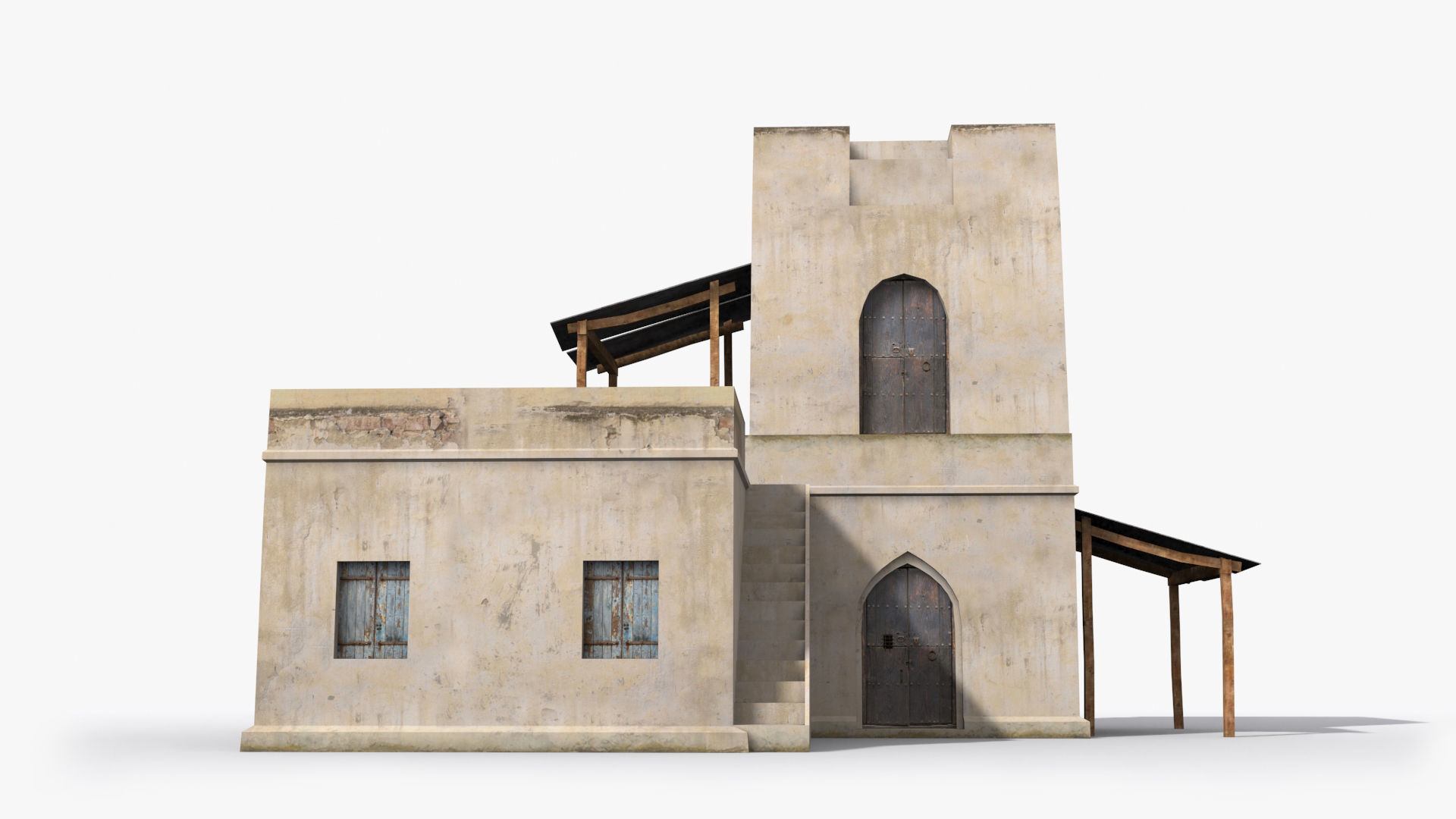 Arab xx16 Low-poly 3D model_1