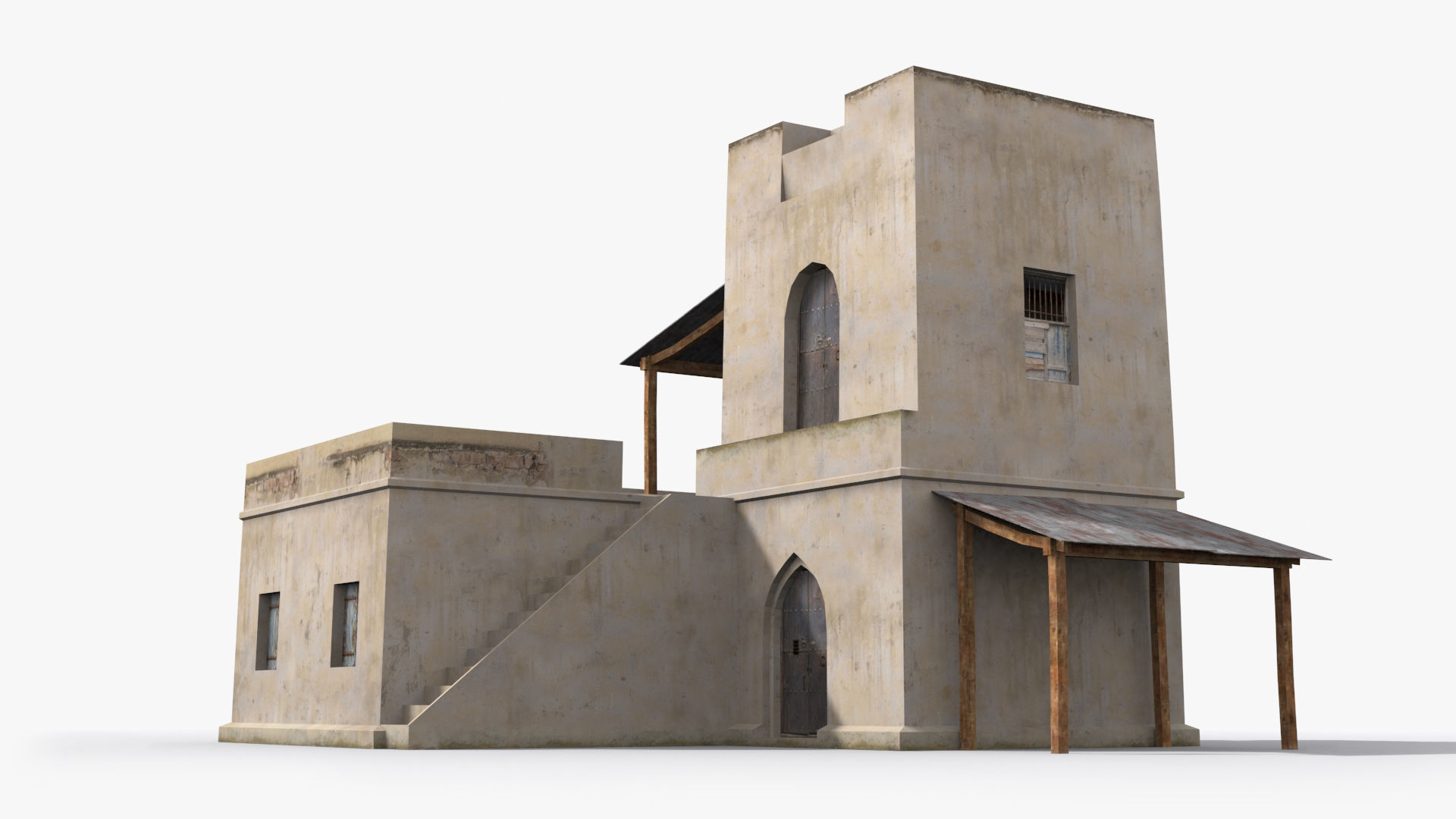 Arab xx16 Low-poly 3D model_3