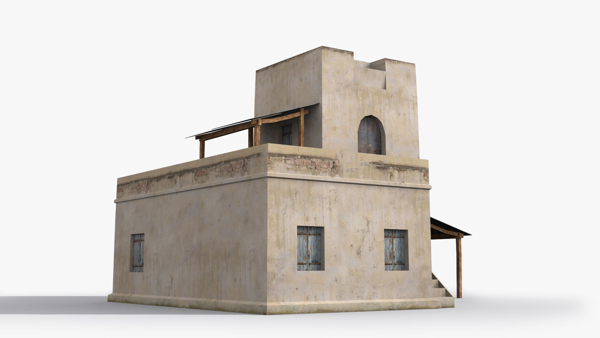 Arab xx16 Low-poly 3D model_2